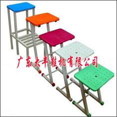 Rubber Safety Footwear Leather Shoe Making Manufacturing Factory Working Stool
