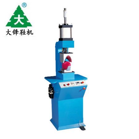 Leather Shoe Upper Moulding Combining Vamp Forming Making Machine