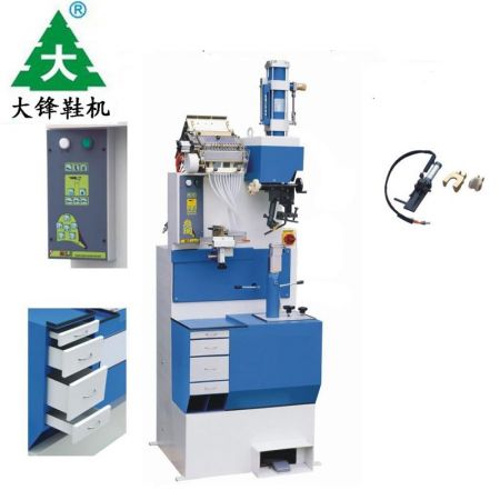 Fully Automatic Leather Shoe Making Heel Nailing Machine Price